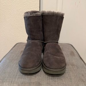 Women’s UGG Boots - Grey with bows